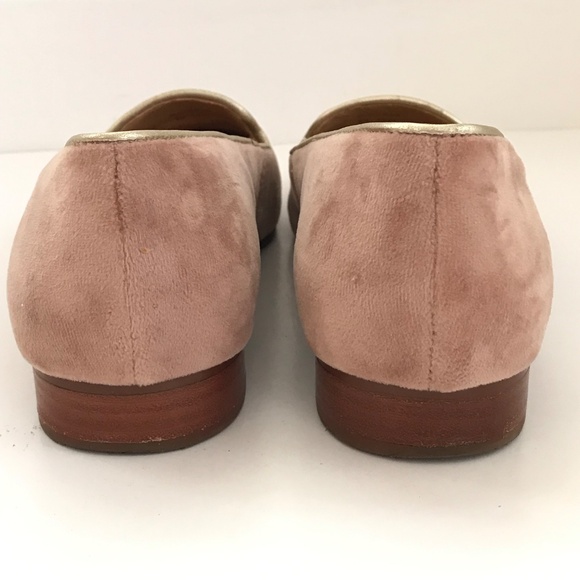 Jack Rogers Pink Velvet Embroidered Dog Loafers - Picture 6 of 15